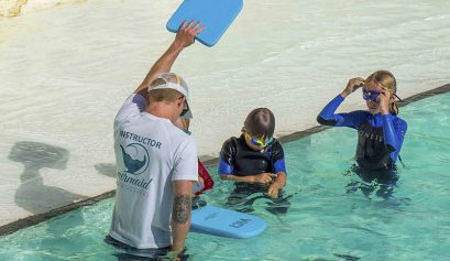 The importance of swimming lessons when young