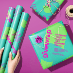 Givewrap, the gift wrapping paper that gives to Charity