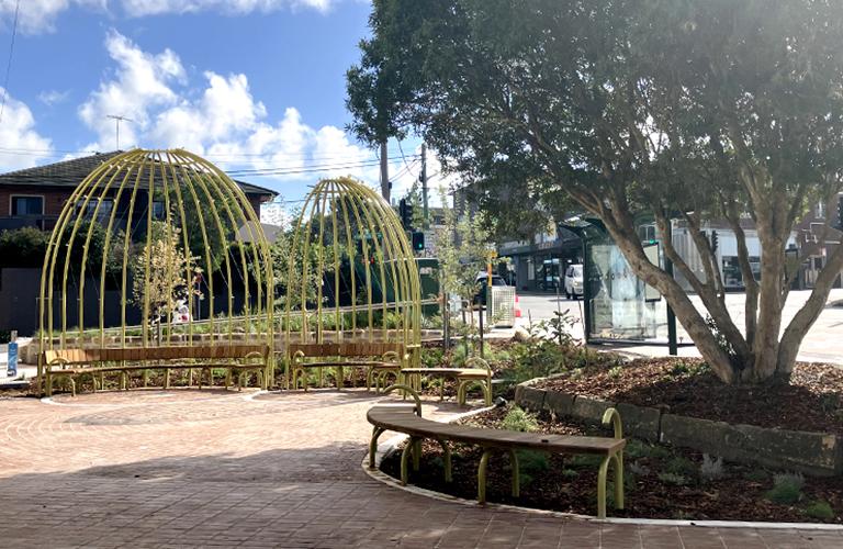 New pocket park at busy Randwick intersection opens to public