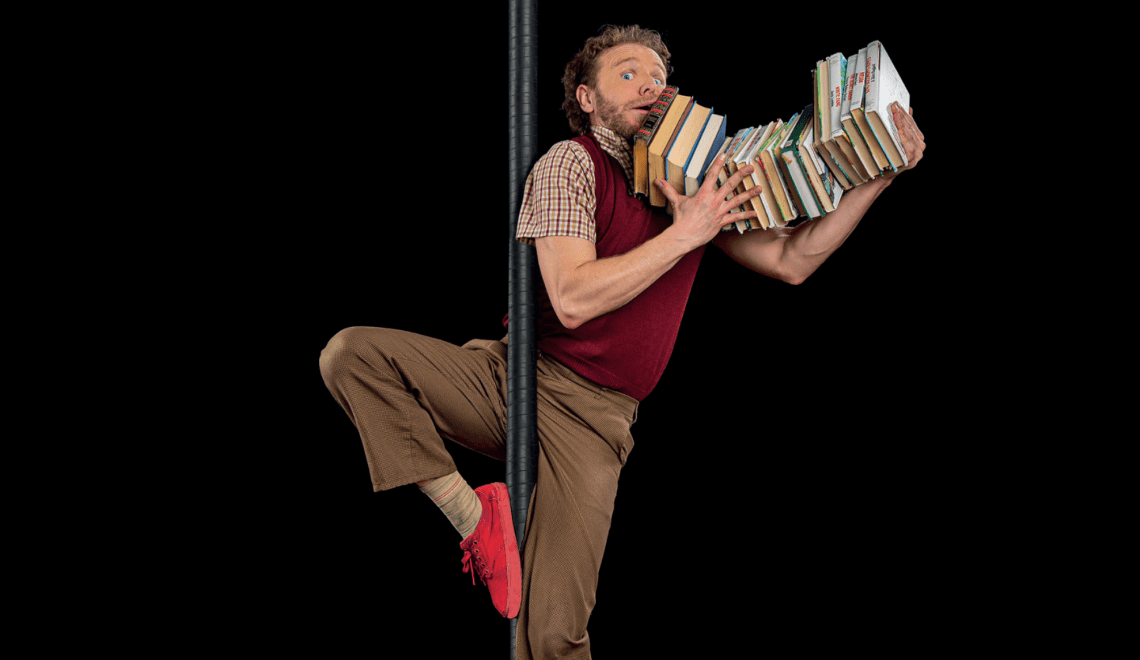 The Librarian, A bookish circus adventure for the whole family.