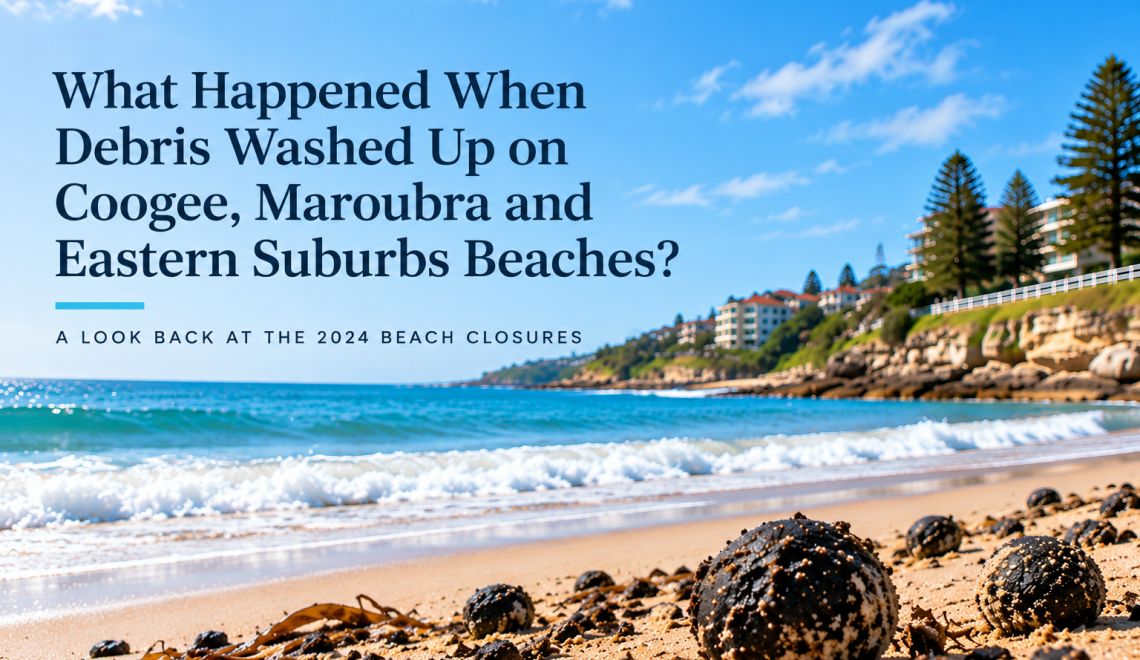 What Happened When Debris Washed Up on Coogee, Maroubra and Eastern Suburbs Beaches?