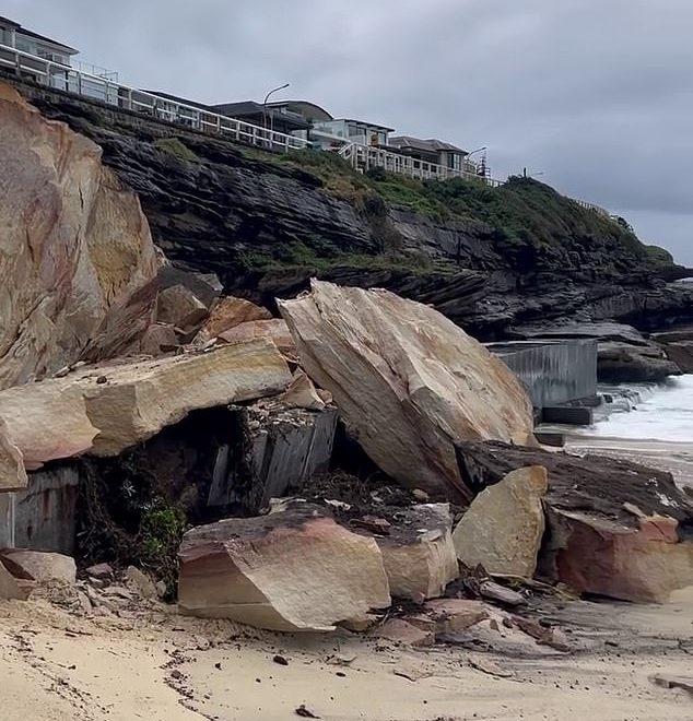 Safety Reminder After Rock Slip at North Bronte