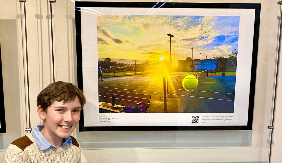 Local Student Oliver Simpkin Shines Again in Little Sydney Lives