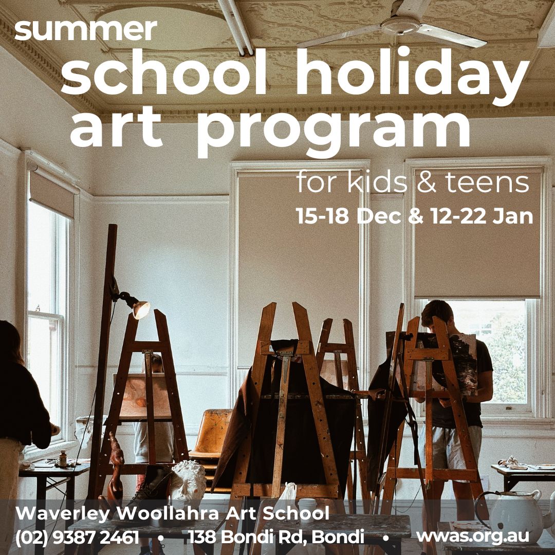 Kids Summer Holidays Art Program!