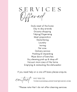 The Household Assistant The Household Assistant