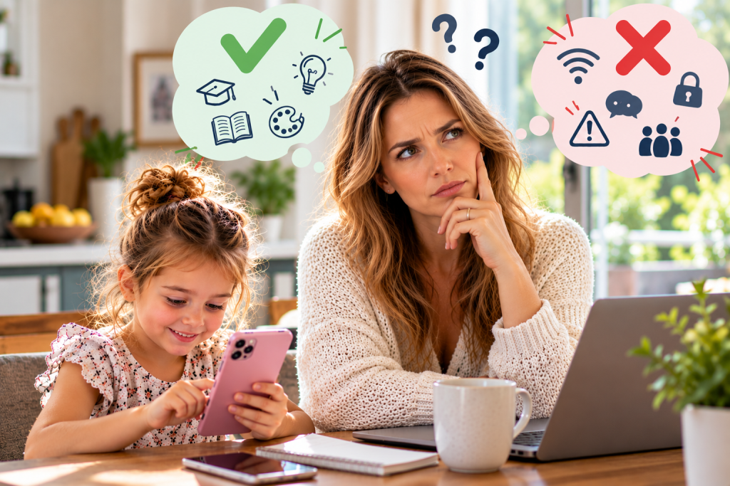 Should a three-year-old have a smartphone?