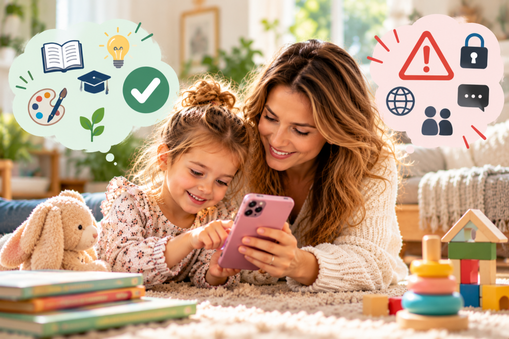 Should a three-year-old have a smartphone