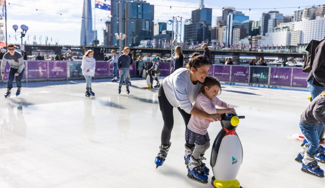 Darling Harbour Skates Into Its Biggest Winter School Holiday Program