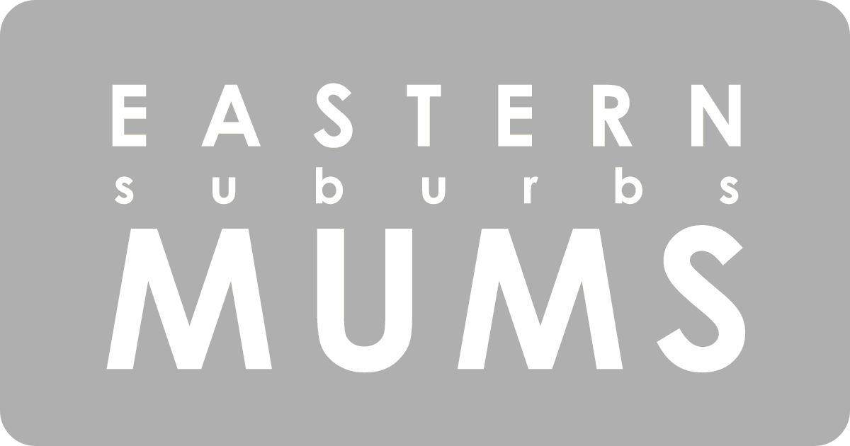 Eastern Suburbs Mums silver logo stacked