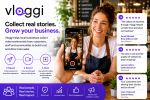 Collect real stories and grow your business with Vloggi