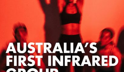 Member training in the warm 40 degree J.I.M infrared studio, Paddington