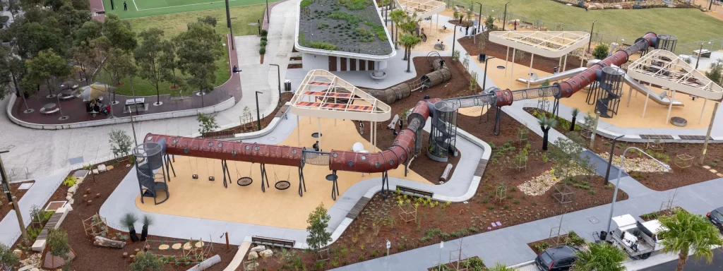 Official opening of the expansion of Gunyama Park, Zetland