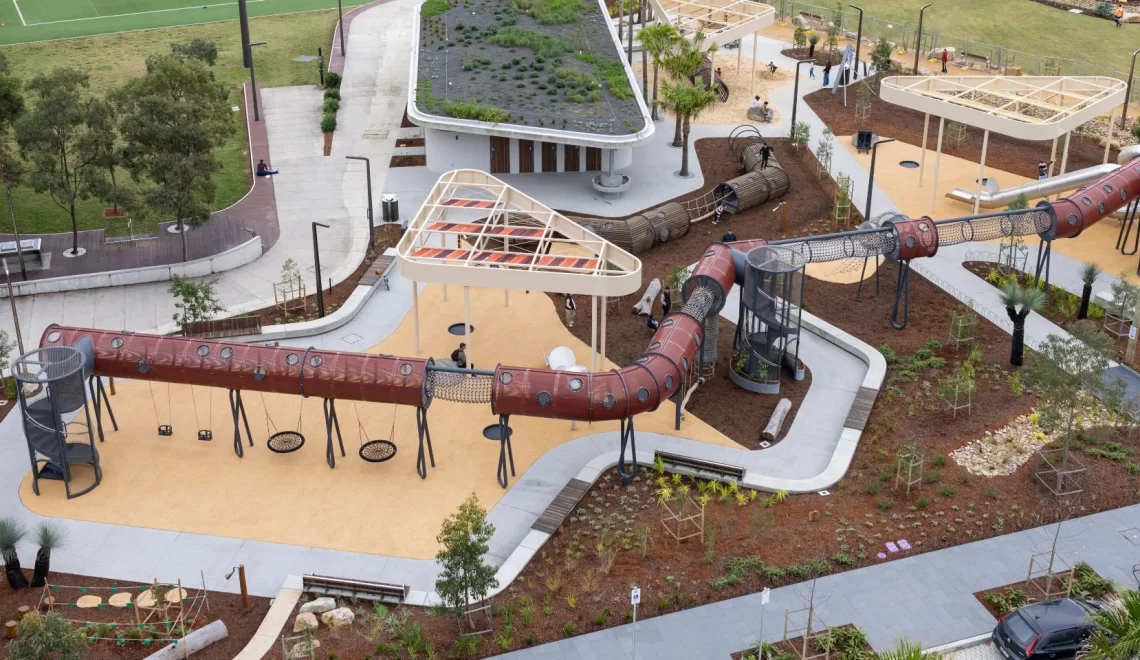 Official opening of the expansion of Gunyama Park, Zetland