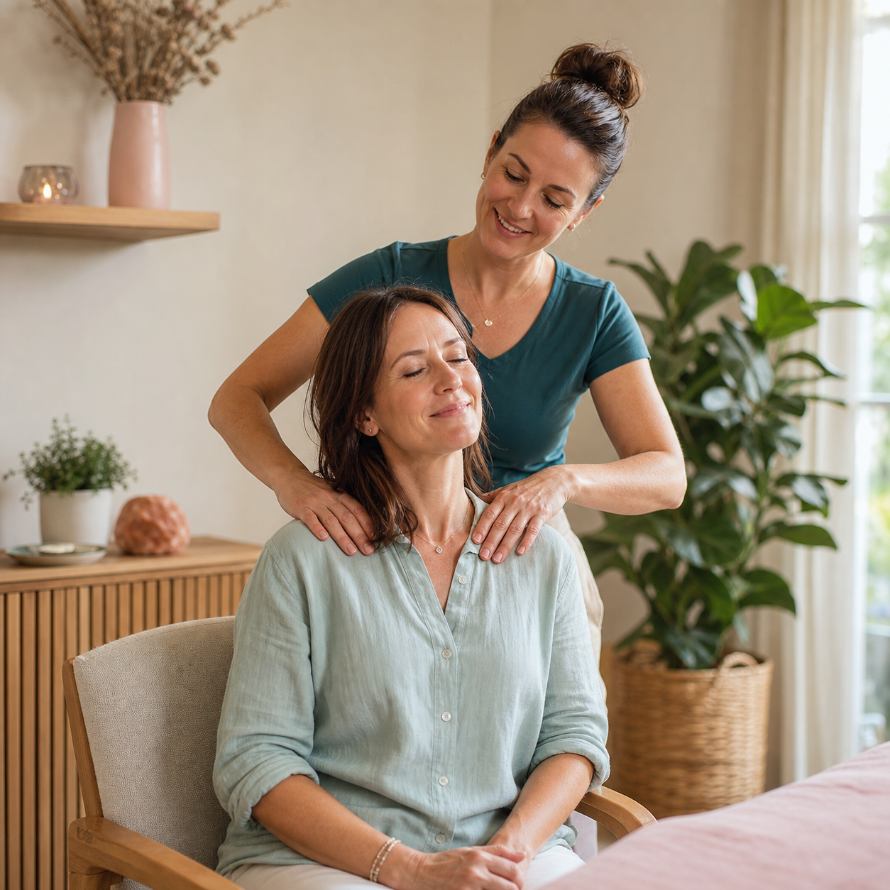 Eastern Suburbs woman enjoying a local wellness treatment