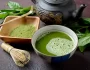 matcha, powdered green tea of Japanese origin