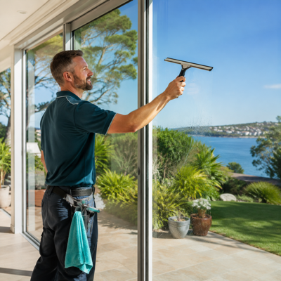 Window cleaners advertising to Eastern Suburbs families