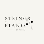 Strings of piano
