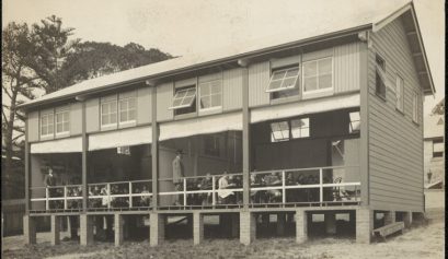 Coogee Public School pavilion classroom in 1913